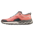 *過季出清*(女)【美津濃MIZUNO】WAVE IBUKI 4 GTX 一般型GORE-TEX女款慢跑鞋 粉橘 J1GK225971