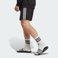 (男)【愛迪達ADIDAS】ESSENTIALS FRENCH TERRY 3-STRIPES 短褲-黑白 IC9435_5
