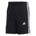 (男)【愛迪達ADIDAS】ESSENTIALS FRENCH TERRY 3-STRIPES 短褲-黑白 IC9435