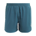 (男)【愛迪達ADIDAS】 跑步運動短褲-青藍 IJ6937