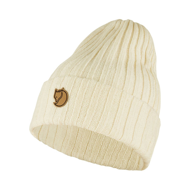【北極狐Fjallraven】Byron Hat 羊毛帽-粉筆白 77388-113