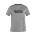 (女)【北極狐Fjallraven】Logo T-shirt 有機棉短袖T恤-灰 87146-020-999