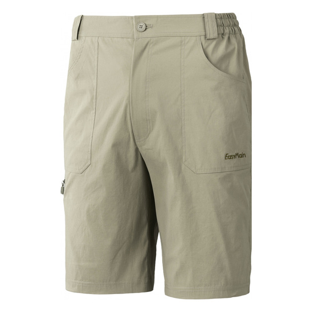 *過季出清*(男)【衣力美Easy Main】彈性吸汗有機蕉麻/棉六分褲-拿鐵黃 RE230474540