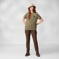 (女)【北極狐Fjallraven】Fox Boxy Logo 短袖T恤-霧綠 87153-674_2