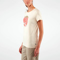 (女)【北極狐Fjallraven】Arctic Fox T Shirt W 有機棉短袖T恤-藍 89849-543-243_4