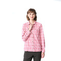 (女)【Wildland 荒野】彈性格紋內刷毛保暖襯衫-乾燥玫瑰/鼠尾草綠 0B12201-168/0B12201-169_1