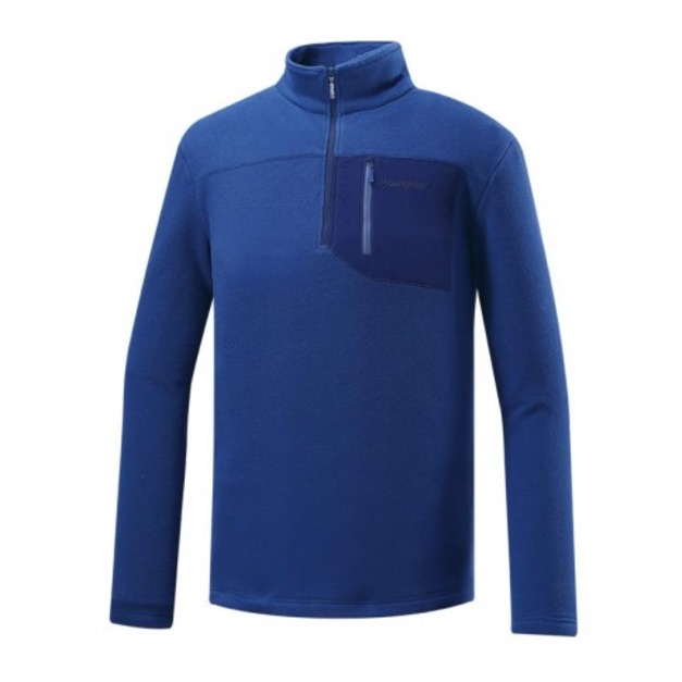 *零碼出清*(男)【山林】男刷毛上衣-寶藍 42F17-80