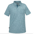 (男)【歐都納ATUNAS】男酷涼短POLO衫-水藍/森林綠 A1PS2402M/A1PS2402M1_1