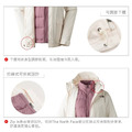 *過季出清*(女)【The North Face】防水透氣保暖連帽三合一外套/夾克-白色/黑色 NF0A5AY1KO2/NF0A5AY1ROG_13