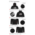 *過季出清*(男)【THE NORTH FACE】山峰LOGO寬鬆連帽長袖大學T-黑色 NF0A7QUVJK3_13