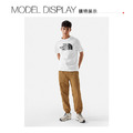 *零碼出清*(男)【THE NORTH FACE】大尺寸LOGO印花圓領短袖T恤-白色 NF0A7WCIFN4_1