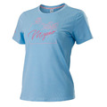 (女)【美津濃MIZUNO】短袖T恤-淺藍 32TAB20421