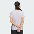 (女)【愛迪達ADIDAS】 MH BOS TEE 2 短袖上衣-粉紫 IM8889_3
