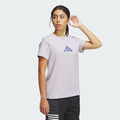(女)【愛迪達ADIDAS】 MH BOS TEE 2 短袖上衣-粉紫 IM8889_2