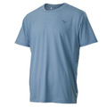 *特惠出清*(男)【美津濃MIZUNO】路跑短袖T恤-薄霧藍 J2TAB00515
