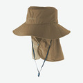 【Wildland 荒野】中性抗UV可脫式功能遮陽帽-白卡其 WH1037-83_1