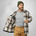 (男)【北極狐Fjallraven】Singi Flannel Overshirt M 法蘭絨長袖襯衫-深藍/棕 12600226-555-265_6