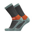【UphillSport】VAARU M3 專業中筒健走襪-灰橘 NUP8862-7020