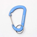 【mont-bell】Key Carabiner Flat D Kan 鋁合金勾環-藍/朱紅 1124335_1