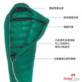 【Grüezi Bag】高品質三季睡袋-綠色/黑色 BGZ52214000/BGZ52247500_6