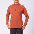 (男)【mont-bell】Cool Long Sleeve Zip 長袖上衣-橘 1114631OG_3