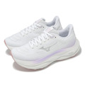 (女)【美津濃MIZUNO】WAVE SKY 9 慢跑鞋-白/淺紫 J1GD250224_1