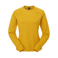 (女)【RAB】Women's Nexus Crew長袖保暖排汗衣-撒哈拉黃 RQFF88SAH