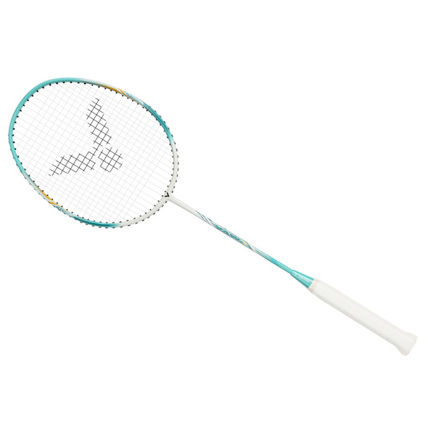 *特惠出清*【勝利VICTOR】穿線羽球拍-突擊 THRUSTER 6588 U-綠白橘 A1-TK6588U