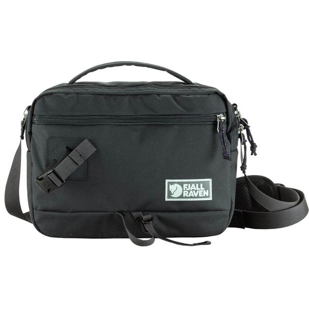 【北極狐Fjallraven】Vardag Shoulder Bag 6 單肩背包-煤炭黑 23200301-037