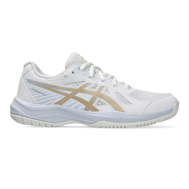 (童)【亞瑟士ASICS】Upcourt 6 GS 大童羽排鞋-白淺紫 1074A045-103