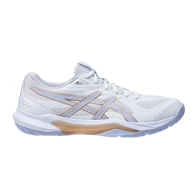(中性)【亞瑟士ASICS】GEL-TACTIC 13 (2E) 中性款寬楦羽排鞋-白色 1073A084-102