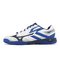 (男)【美津濃MIZUNO】WAVE KAISERBURG 8 寬楦桌球鞋-白藍色 81GA242001
