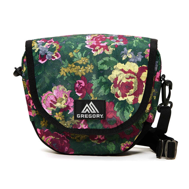 【GREGORY】LAUGHING SHOULDER XS 2.5L 翻蓋單肩包-花園掛毯 GG138627-0511