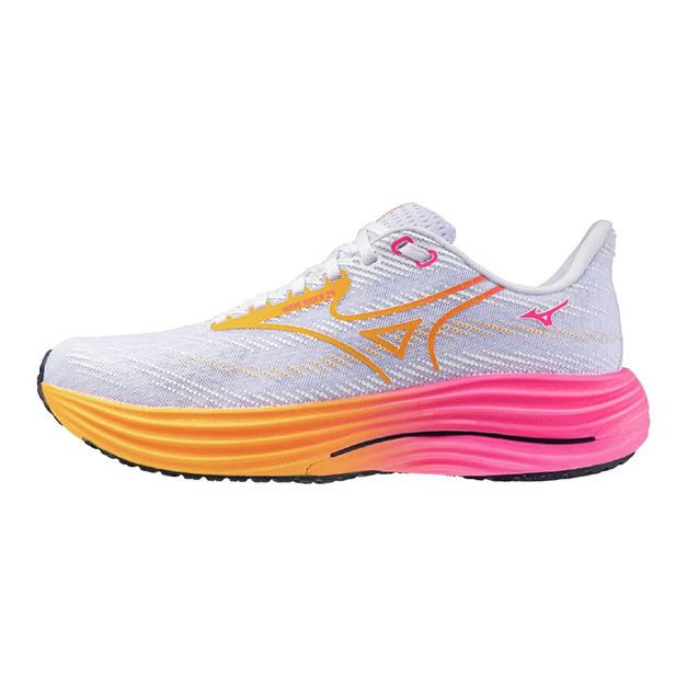 (男)【美津濃MIZUNO】WAVE RIDER 29 慢跑鞋-白橘粉紅 J1GC259302