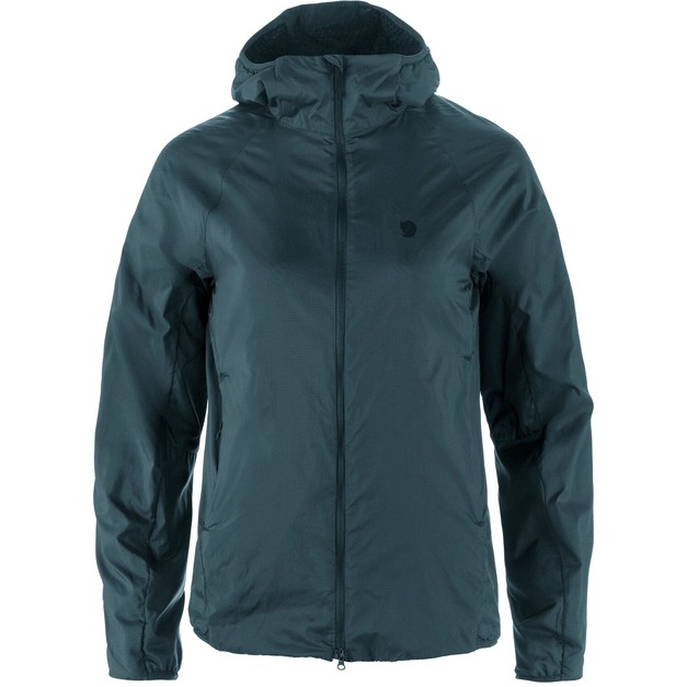 (女)【北極狐Fjallraven】Keb Thermal Wind Jacket防風外套-高山藍 14500174-570