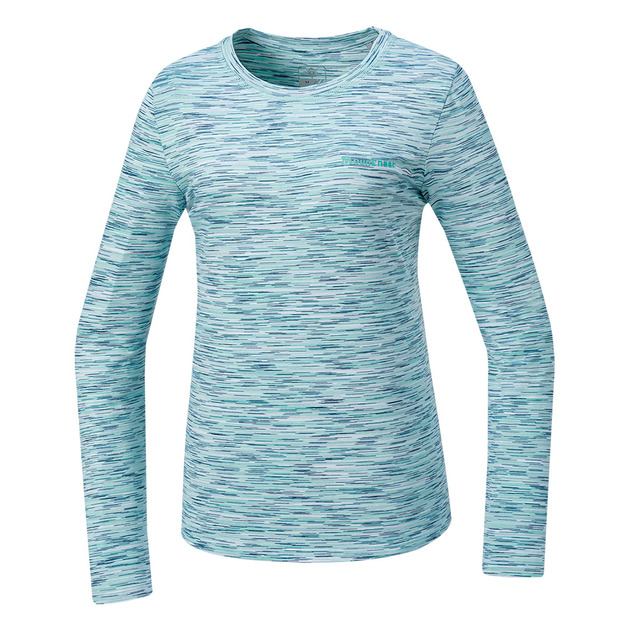 (女)【山林Mountneer】排汗保暖圓領長袖上衣-碧綠/紫羅蘭 52P16-62/52P16-93