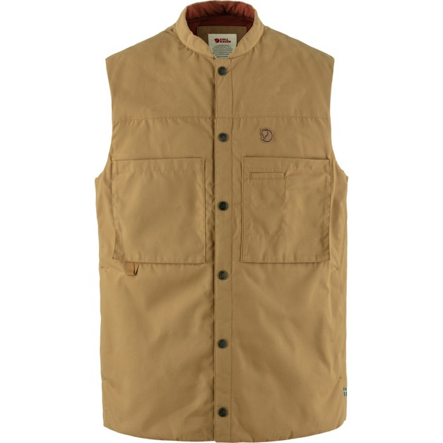(男)【北極狐Fjallraven】 Singi Padded Vest背心-蕎麥棕 86708-232