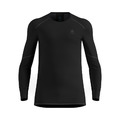 (男)【ODLO】ACTIVE X-WARM ECO 銀離子長袖加強保暖上衣-黑 159222-15000
