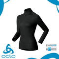 *過季特惠*(女)【ODLO】warm effect女長袖高領銀離子保暖內衣-黑色 152011-15000