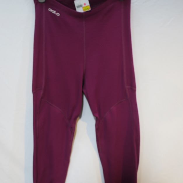 *過季特惠*(女)【ODLO】X-WARM effect 頂級機能型銀離子保暖長褲(超保暖型)-紫紅色 155171-30221