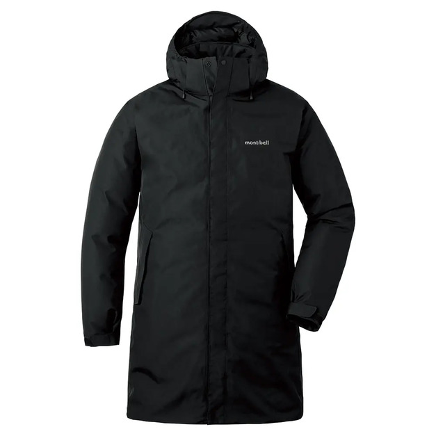 (男)【mont-bell】Bernina Down Coat 800 Fill 連帽羽絨大衣-黑色 1101615BK