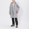 (女)【mont-bell】Aspen Down Coat 800FP 長版連帽羽絨外套-淺灰 1101695LGY_1