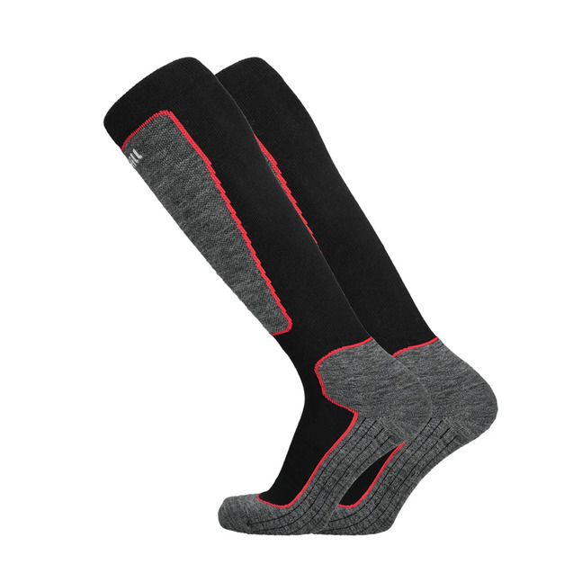 【UphillSport】VALTA M5 專業保暖雪地運動襪-紅色/藍色 NUP8553-1000/NUP8553-5000