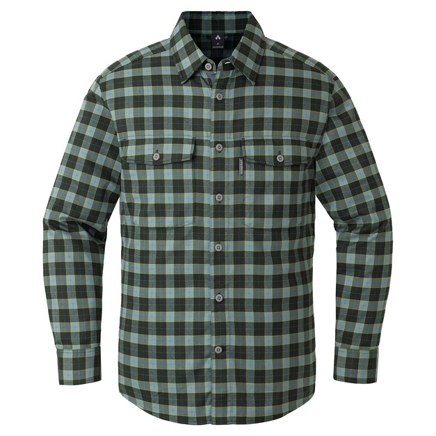 (男)【mont-bell】Wickron O.D. Shirt 長襯衫-綠色 1114332GN25