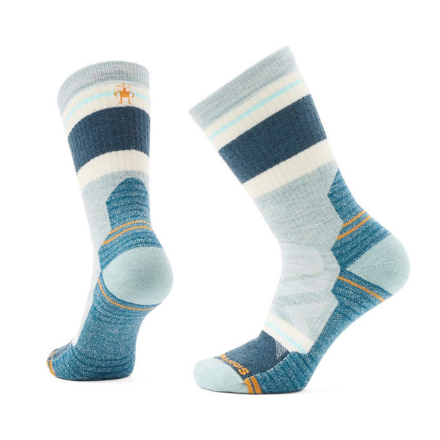 (女)【SmartWool】機能戶外中級減震中長襪-冰霜綠 SW001583B72