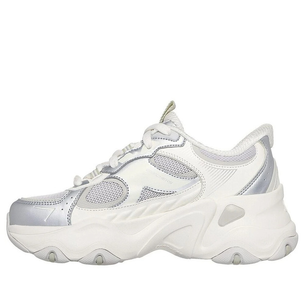 (女)【斯克威爾SKECHERS】D Lites 5.0 老爹鞋/休閒鞋-米白 150526OWGR