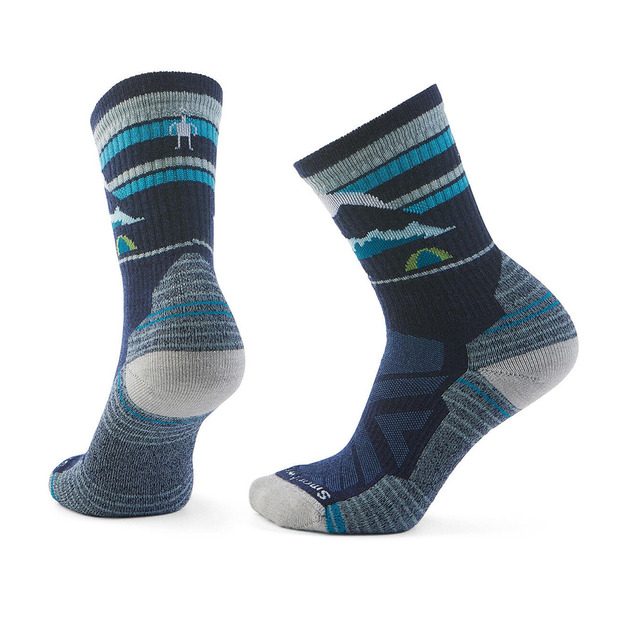 (女)【SmartWool】機能戶外全輕量減震中長襪-深海軍藍 SW002272092