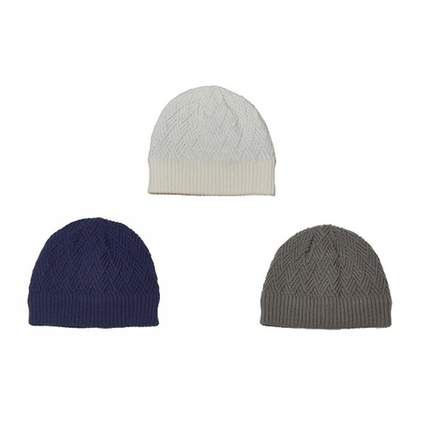 【BLUEPINE 青松】人字紋編織毛帽-多色 B62303