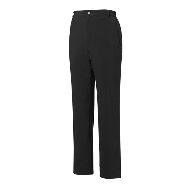 (男)【山林】彈性防風防潑水長褲-黑色 M12S17-01