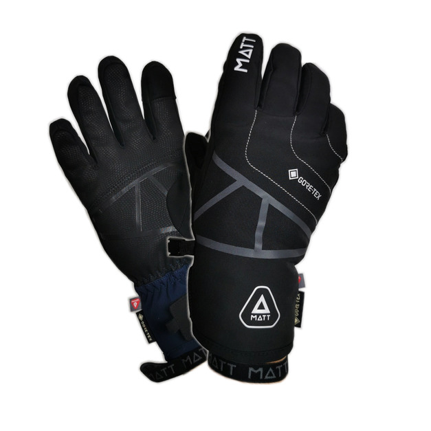 西班牙【MATT】軍規GORE-TEX(24H)+軍用PRIMALOFT防水防滑頂級三用保暖專業手套-黑色/深灰/深藍 AR-87-BK/AR-87-DG/AR-87-NY